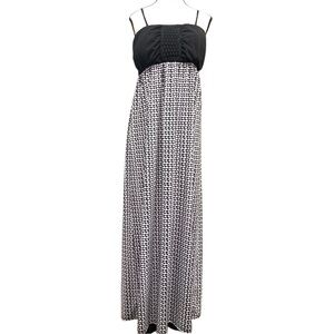 ▪️Faded Glory black and white spaghetti strap maxi dress▪️
